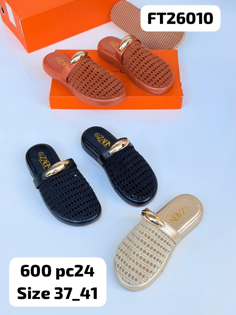 Ladies net mules