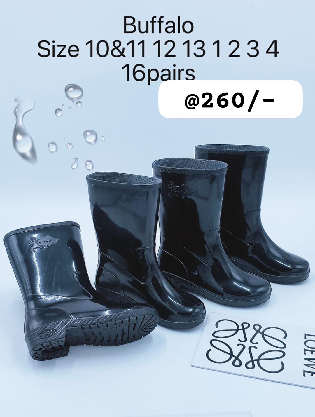 Buffalo Kids gumboots