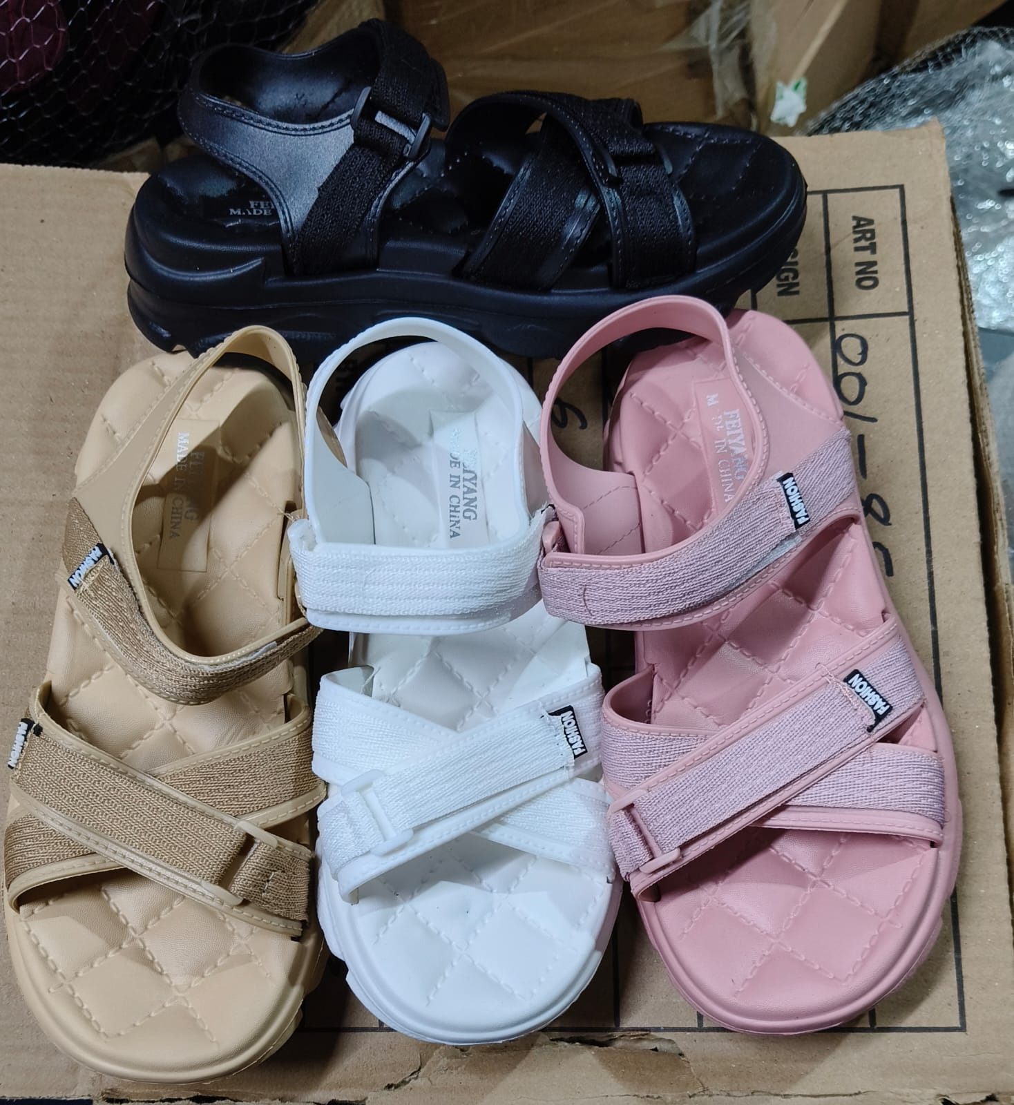 Kids open shoes