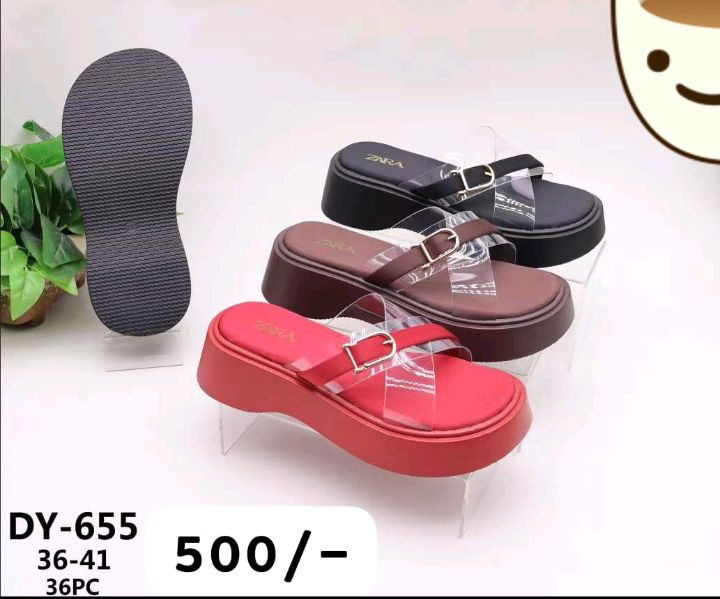 DY655 Zara classic open wedge